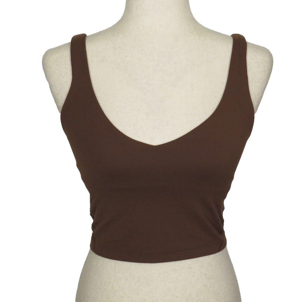 Lululemon Align Tank Top In Java Buttery Soft Nulu Size 4 fits XS